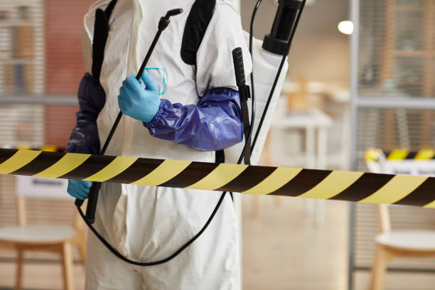 Professional Biohazard technician working in Pine Lake, GA